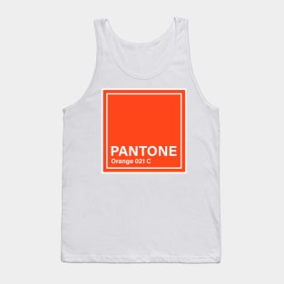 pantone Orange 021 C Tank Top